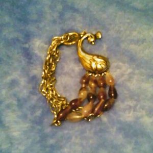 Peacock  bracelet